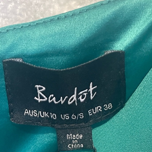 Bardot Teal Dress - Picture 8 of 11